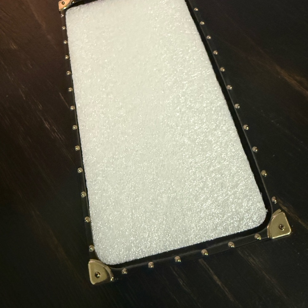 IPhone 13 Pro Max Michael Kors Brown and Gold Phone Case - Picture 6 of 7